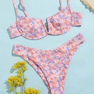 Floral swimsuit